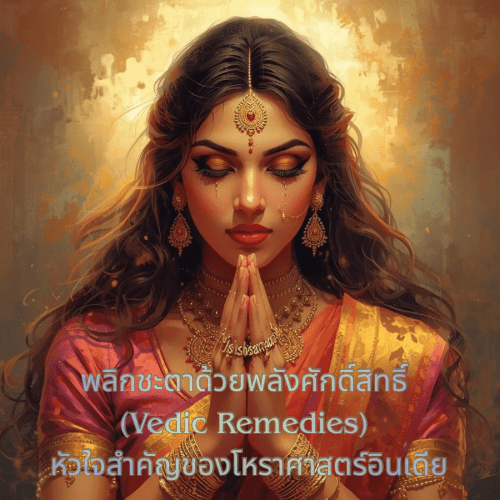 Read more about the article พลิกชะตาด้วยพลังศักดิ์สิทธิ์ (Vedic Remedies) หัวใจสำคัญของโหราศาสตร์อินเดีย