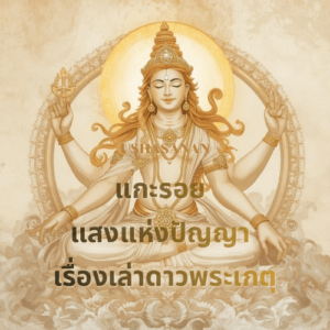 Read more about the article แกะรอยแสงแห่งปัญญา: เรื่องเล่าดาวพระเกตุ